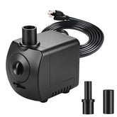Knifel Submersible Water Pump front view with three nozzles