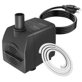 Knifel Submersible Water Pump front view with tubing