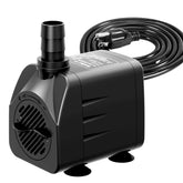Knifel Submersible Water Pump side view with black finish