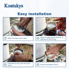 Koatukys O-Ring close-up showing rubber detail