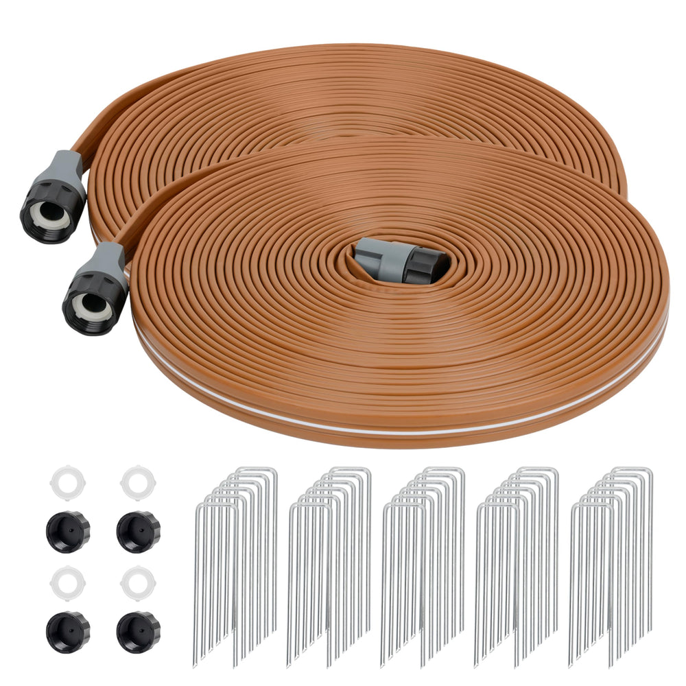 KOBAZ 100FT Sprinkler Soaker Hose front view
