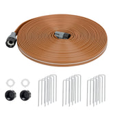 KOBAZ 50FT Sprinkler Hose front view with micro-holes