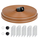 KOBAZ 75FT Sprinkler Hose front view with removable end cap