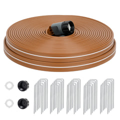 KOBAZ 75FT Sprinkler Hose front view with removable end cap