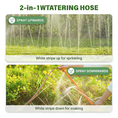 KOBAZ Sprinkler Hose packaging and accessories
