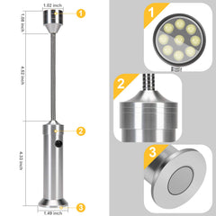 KOSIN BBQ Grill Light demonstrating its weather-resistant design