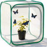 KraAra Insect & Butterfly Habitat Cage with mesh sides and zipper