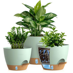 KUGAZ self watering pots 12 inch front view