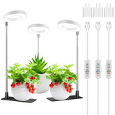 Kullsinss 3.5in grow light with detachable base, white colour