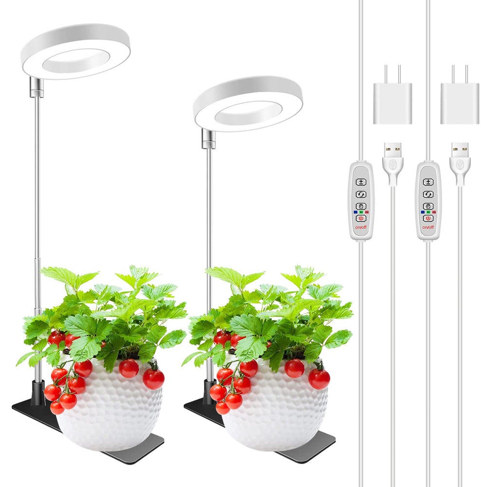 Kullsinss 3.5in Small Grow Light front view with detachable base