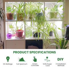 Kullsinss Grow Light Strips packaging with accessories