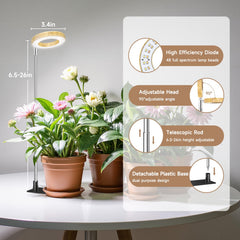 Kullsinss Halo Plant Light pack of 3 showing installation options