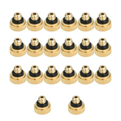 KUWAN Brass Misting Nozzle showing 10/24 thread compatibility
