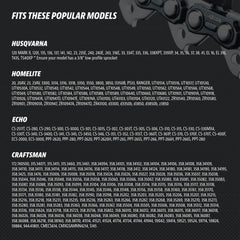 KUZA 14 Inch Chainsaw Chain with specifications