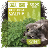 KVITER catnip heirloom seeds package front view