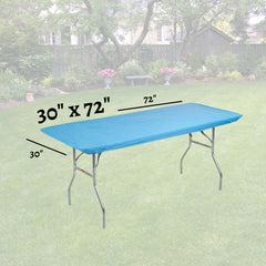 Kwik-Covers table cover with adhesive strip