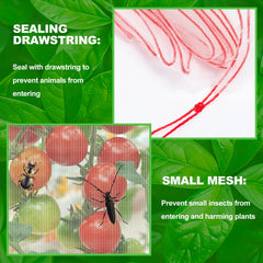 KXCOFTXI Insect Bird Barrier Mesh with strawberries