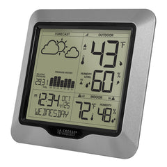 La Crosse Technology Weather Station with time and date display