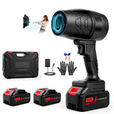 laapee Handheld Leaf Blower Cordless Matte Black front view