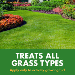 Label of Spectracide Lawn Fertilizer showing ingredients