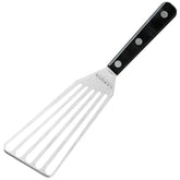 Lamson Fish Spatula front view with slotted stainless steel blade