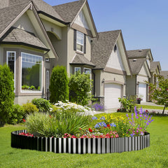Land Guard garden edging displayed in a landscaped yard