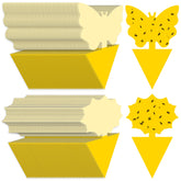 Landisun 96PCS yellow sticky traps front view