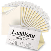 Landisun Mouse Rat Trap pack of 12, white adhesive traps