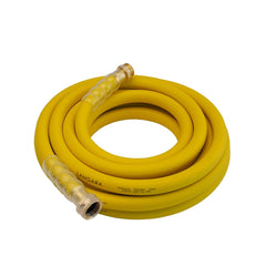 LANGARA Heavy Duty Garden Hose 25ft yellow model front view