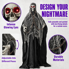 LANGXUN Skeleton Ghost with sound activation feature