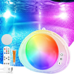 LanPool Underwater Pool Light white model front view
