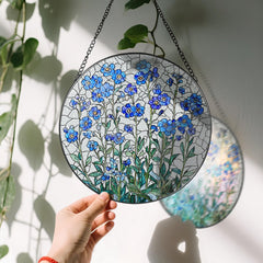 LAOWEIKI suncatcher hanging in window with sunlight