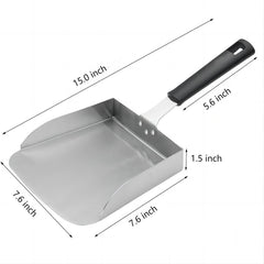 Large Griddle Scoop side view showing wide surface