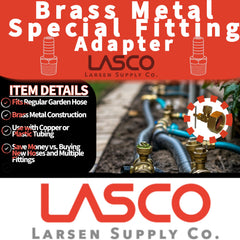 LASCO Brass Adapter with packaging
