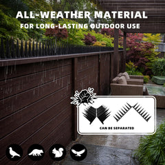 LavviTech Bird Spikes packaging with all components displayed