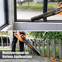 LawnMaster Leaf Blower with included 40V Max battery