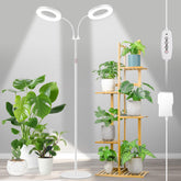 LBW Dual Head Grow Light front view with adjustable height
