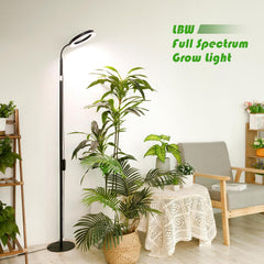 LBW Grow Light adjustable stand at maximum height