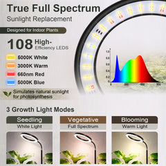 LBW Grow Light timer and base components