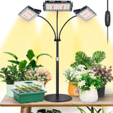 LBW Grow Light with three heads and base