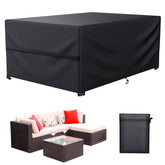LCGOD Patio Furniture Cover black model front view