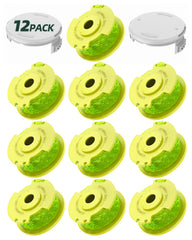 LCJZSET Weed Wacker String spools pack with 10 spools and 2 cap covers