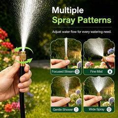 Leak-free quick-connect feature of Bluepro irrigation system