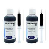 Leakmaster Pool Leak Detection Kit front view with dye and syringe