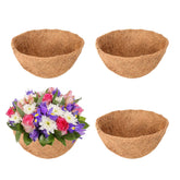 Legigo 10 Inch Coco Coir Basket Liners pack of 4 displayed