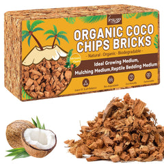 Legigo Coco Coir Chips brick front view, 1 pack