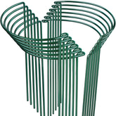 LEOBRO Plant Support Stakes 12pcs green stakes front view