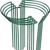 LEOBRO Plant Support Stakes set of 8, green with glossy finish