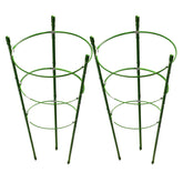 LEOBRO Tomato Cage set of 2, 17.7 inches high, green color