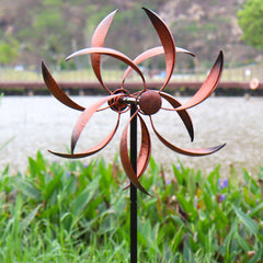 LERFUGI Wind Spinner installation process with bearings